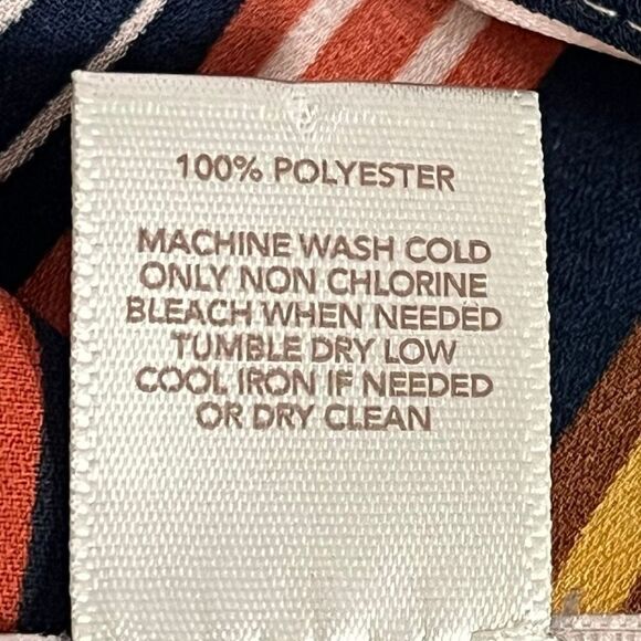 Loft Outlet Petite Striped Sleeveless Top   Size MP - Picture 4 of 4